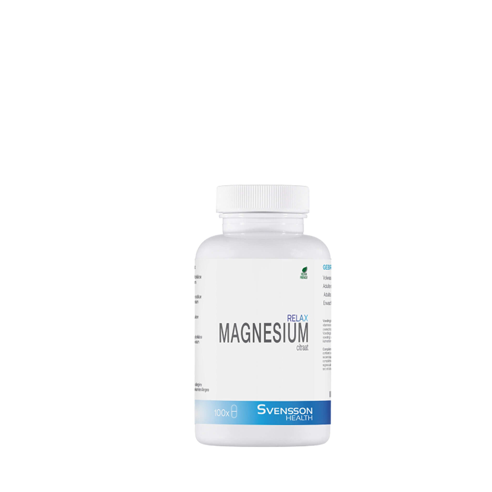 Magnesium Relax kopen | 200 mg Magnesium Citraat | 100 tabletten
