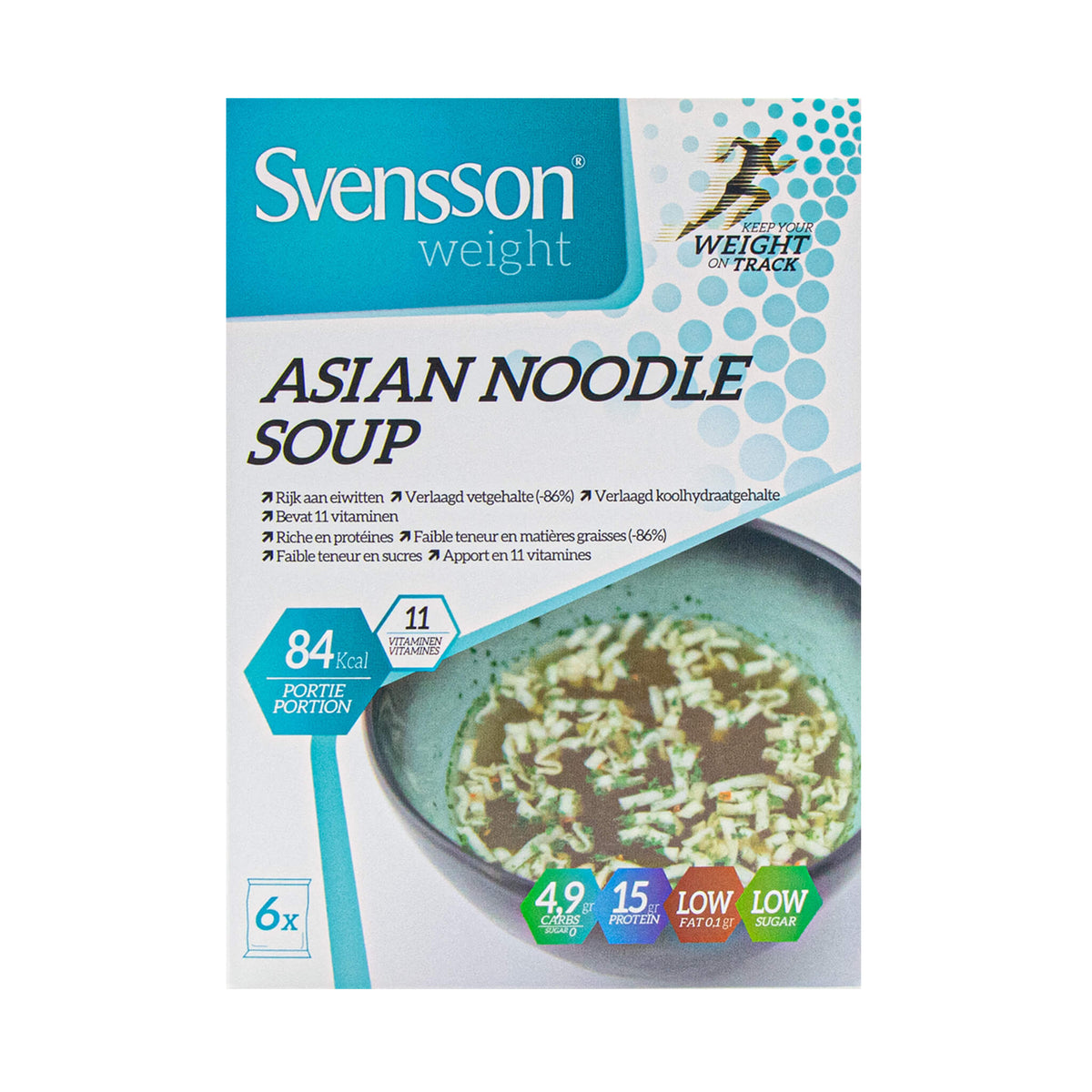 Asian Noodle soep - snel vermageren - Svensson