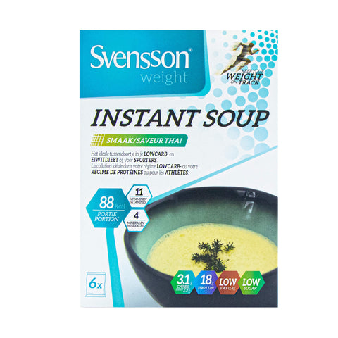 Thaise soep - eiwitrijke soep - Svensson
