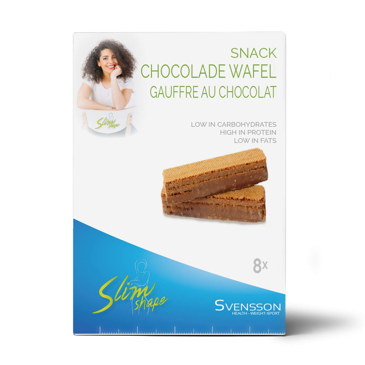 Eiwitrijke Snacks Chocolade Wafels Box