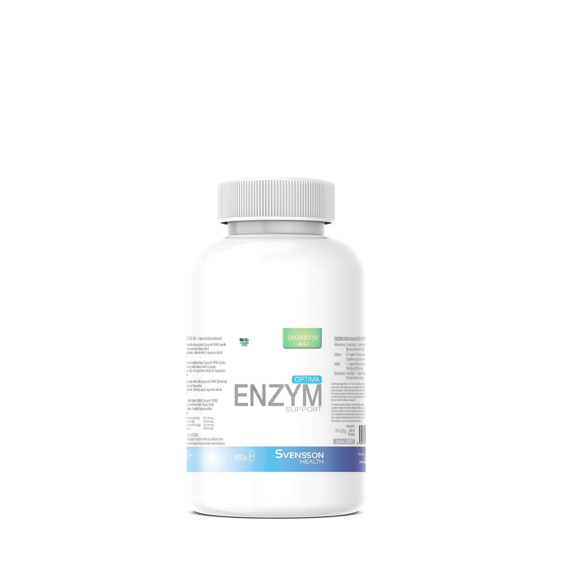 Enzym Support 180 vegetarische capsules 