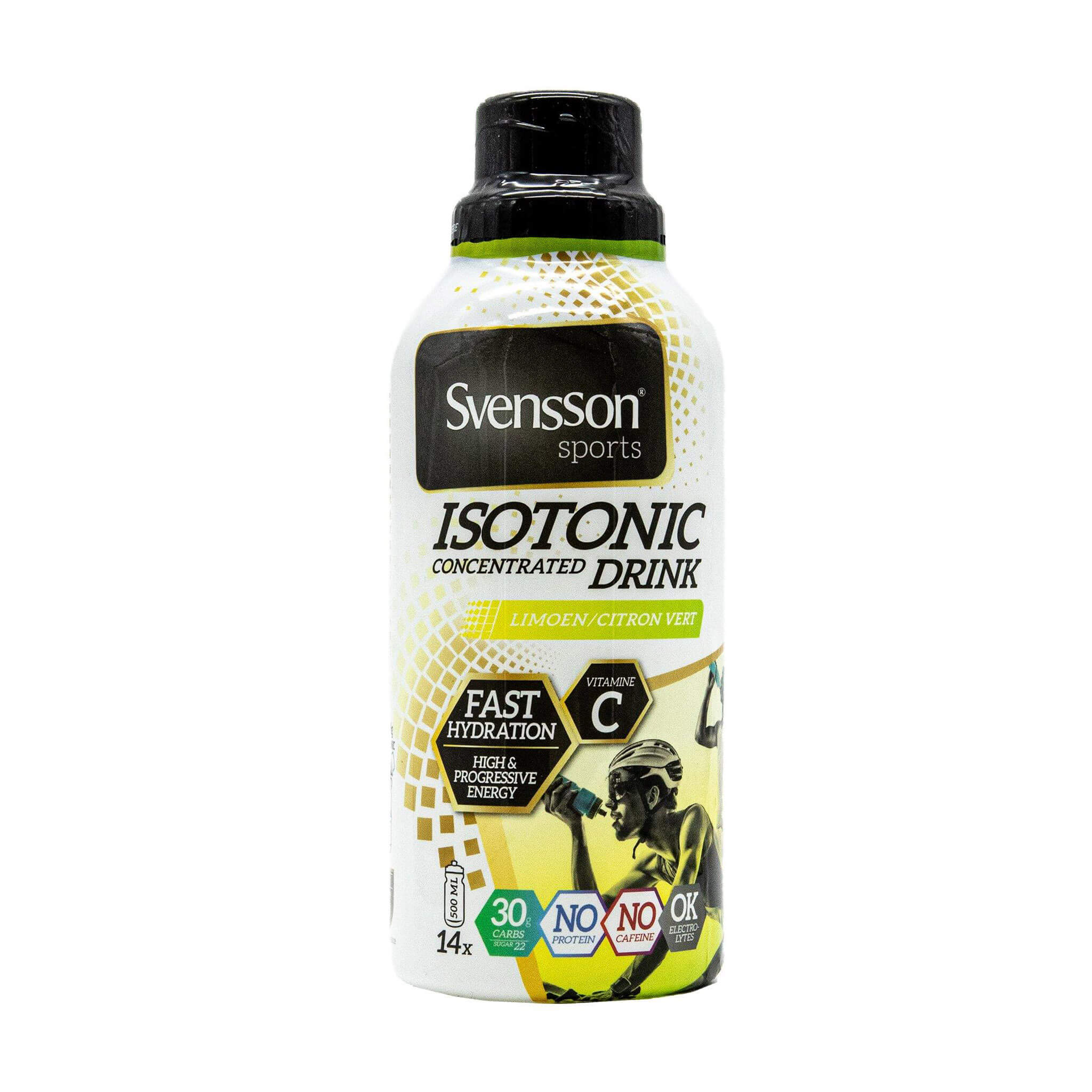 Isotone drank citroen, concentraat voor 14 bidons