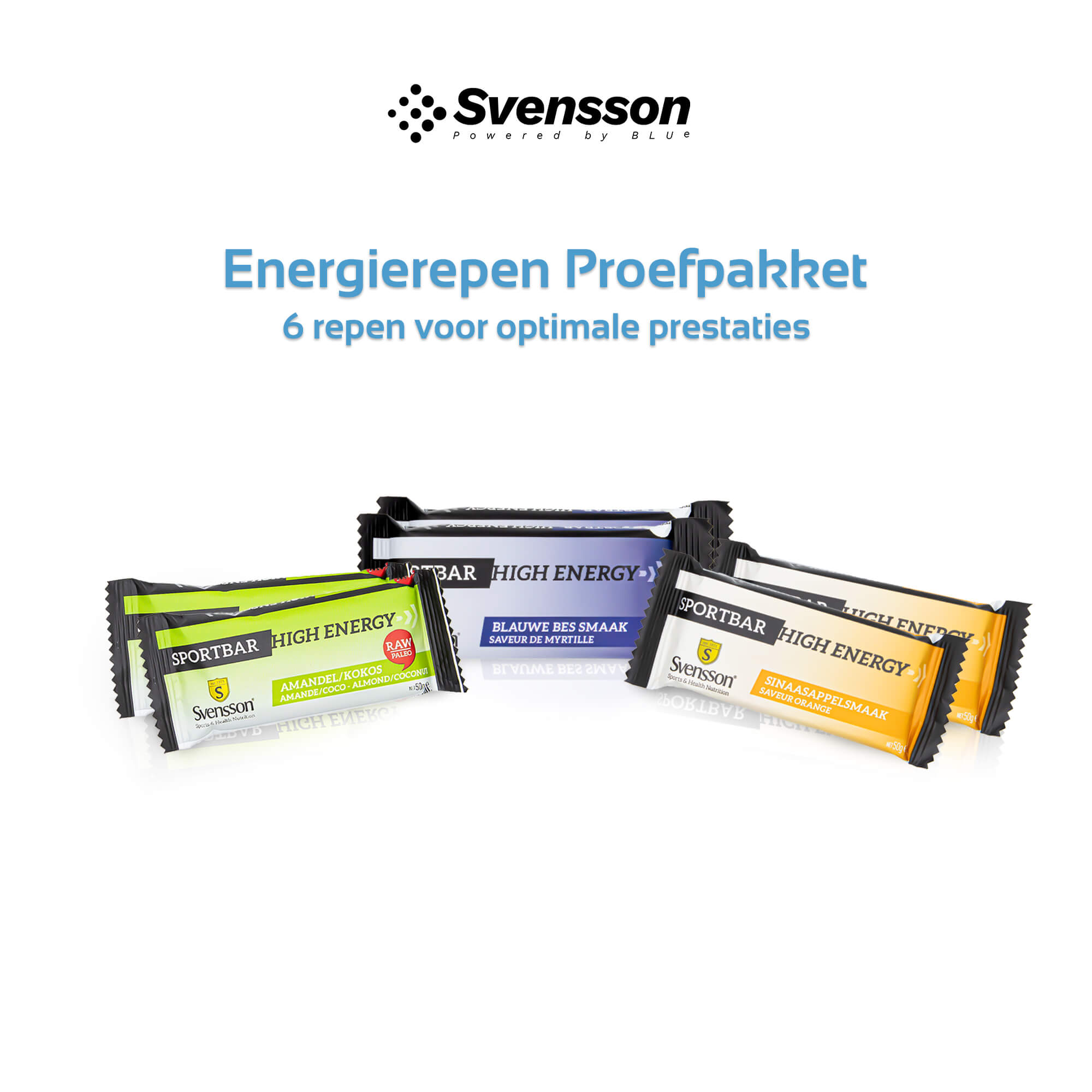 De toevoer van koolhydraten - energierepen Svensson