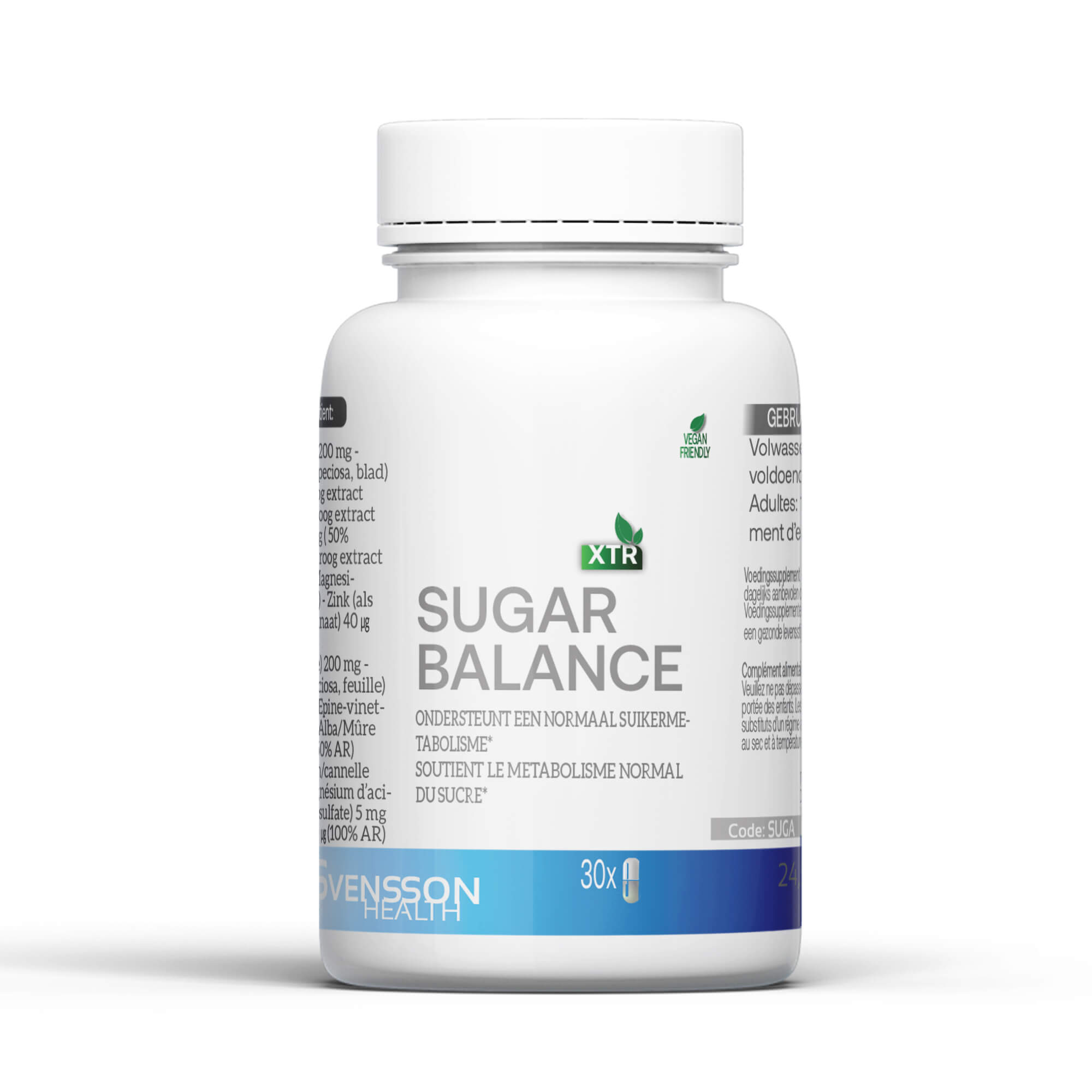Sugar Balance | 30 capsules voor een evenwicht in bloedsuikerspiegel