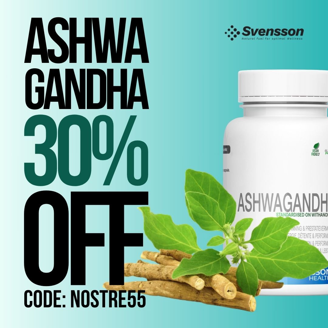 Ashwagandha promo + Gratis Gids Stressbeheer