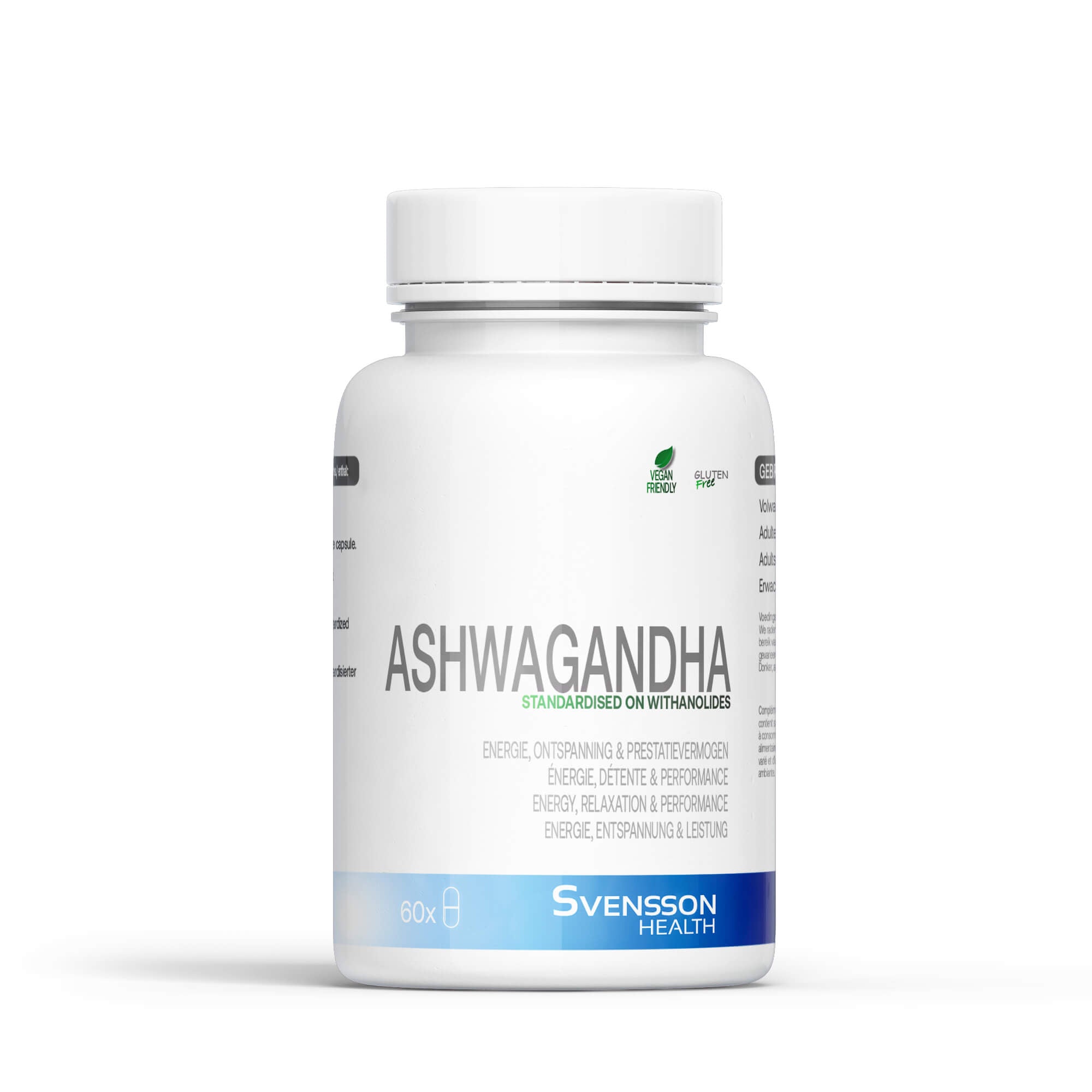 Ashwagandha 60 Caps pour la relaxation mentale