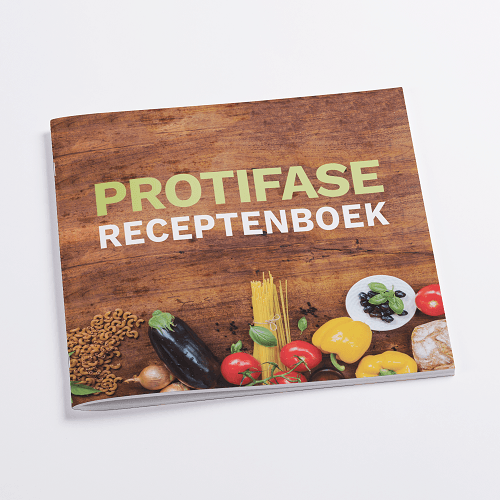 Profifase receptenboek 48 pagina's inspiratie tijdens het afslanken