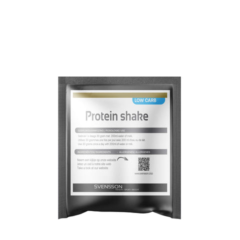 Low Carb protein shake, different flavors