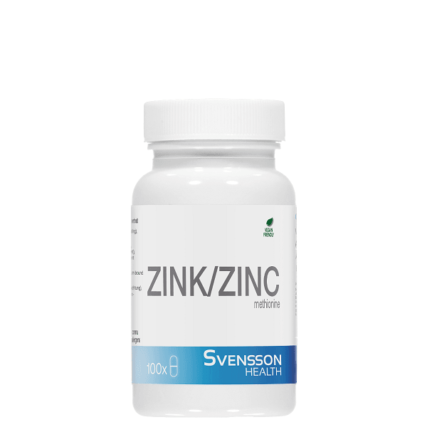 Zink 15 mg methionine, 100 tabletten - Svensson.club